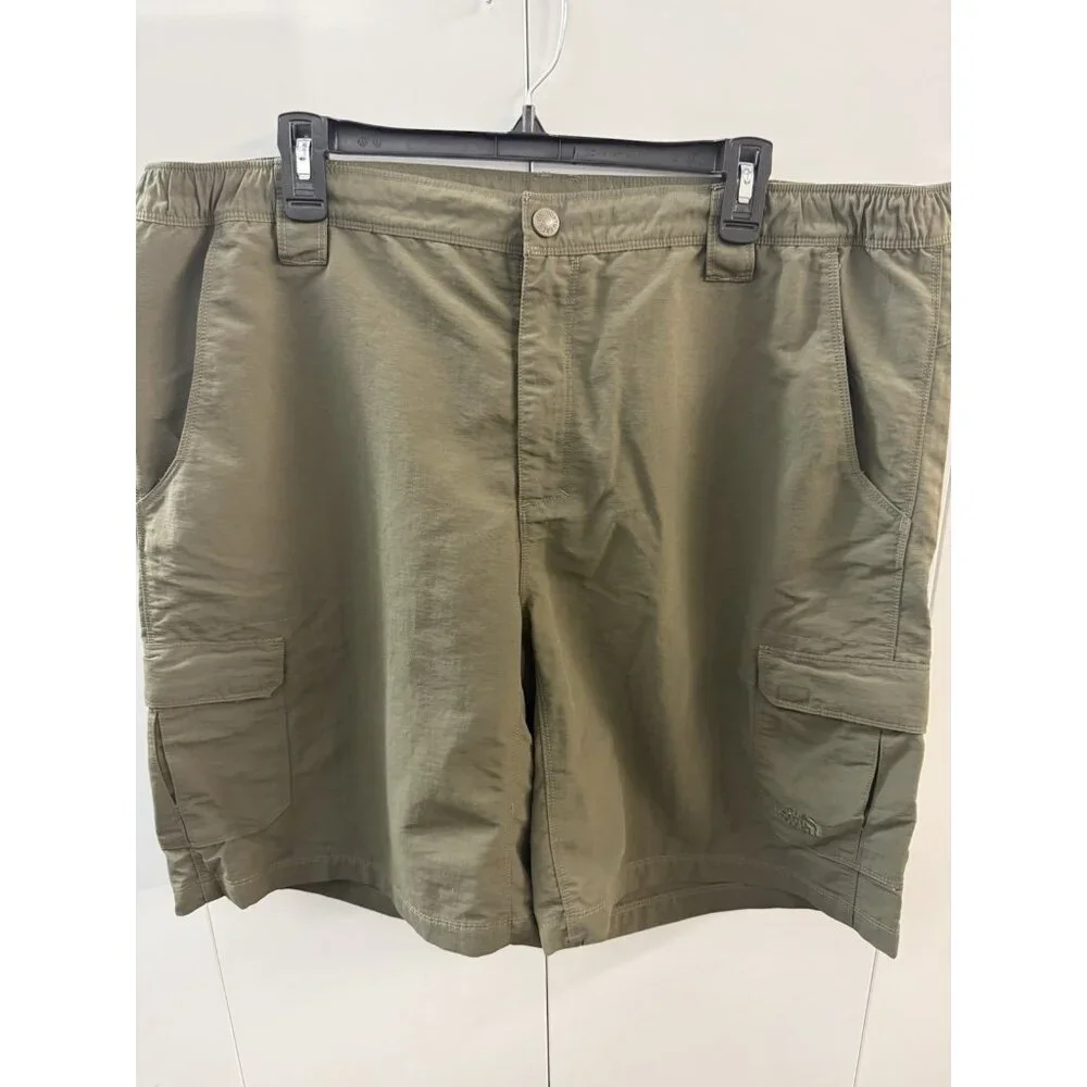 The North Face Cargo Hiking Shorts Men's‎ XL Olive Green